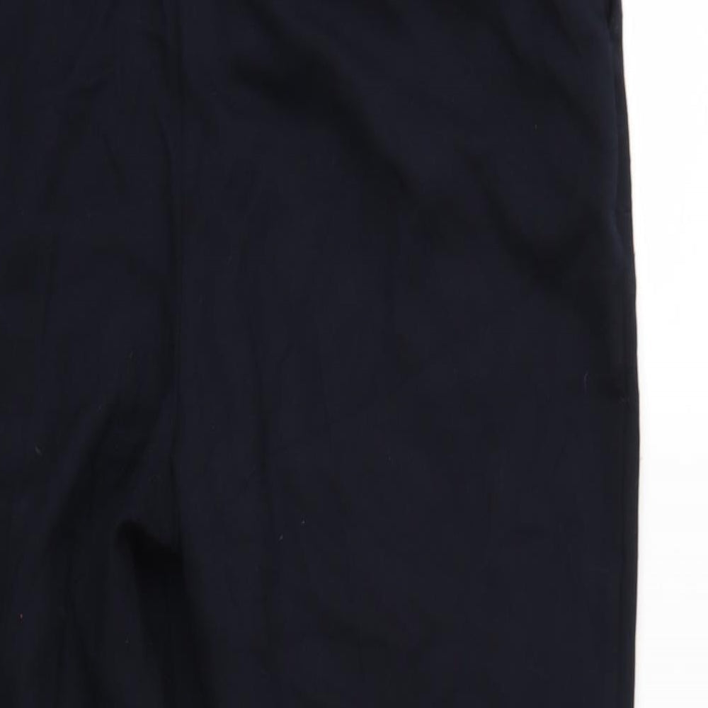 Papaya Womens Black Trousers Size 6 L24 in