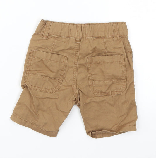 Blue Zoo Boys Brown Capri Trousers Size 12-18 Months