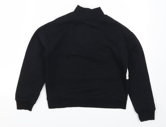 Miss Evie Girls Black Pullover Sweatshirt Size 9-10 Years - L'Amour Forever