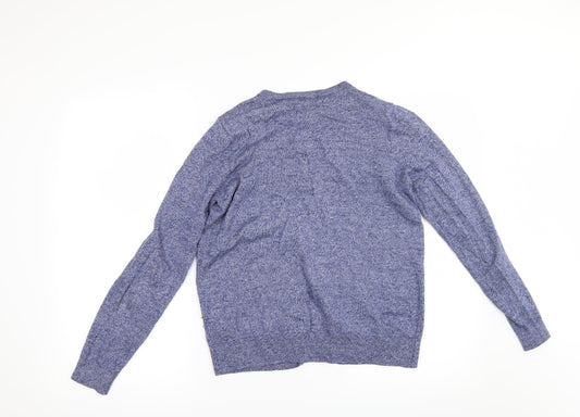 F&Fq Womens Blue Cardigan Jumper Size 2