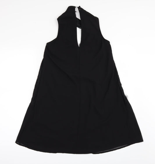 Boohoo Womens Black A-Line Size 10
