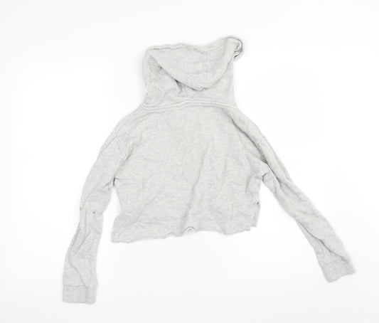 Matalan Girls Green Pullover Hoodie Size 9 Years - cropped hoodie