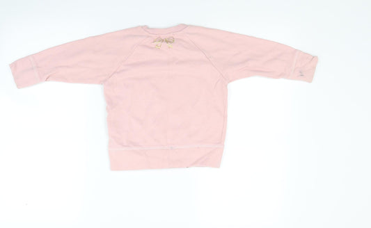 Rhubarb Girls Pink Pullover Sweatshirt Size 3-4 Years - Love to dance