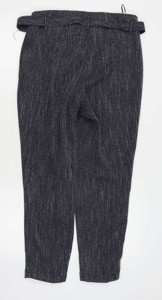 NEXT Womens Blue Trousers Size 12 L25 in