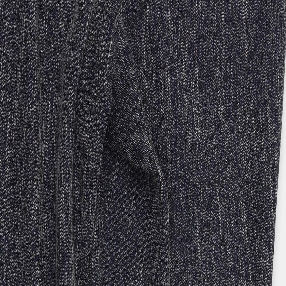 NEXT Womens Blue Trousers Size 12 L25 in