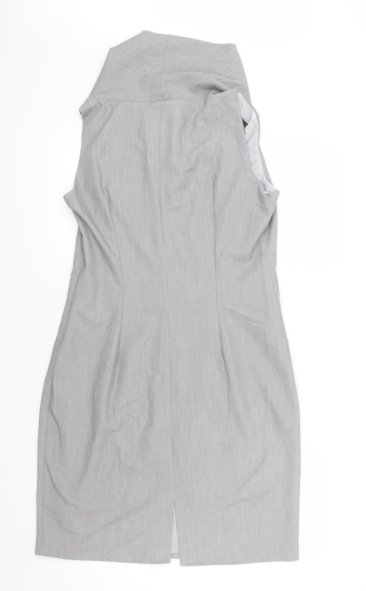 Dandara Womens Grey Shirt Dress Size S