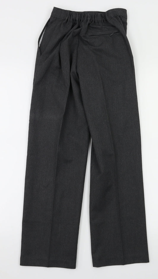 m&s Boys Grey Capri Trousers Size 11 Years