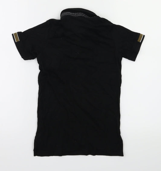next Boys Black Basic T-Shirt Size 6 Years