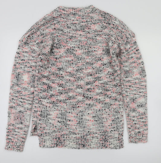 New Look Womens Pink Pullover Jumper Size S