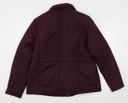 originals Womens Purple Jacket Coat Size 16