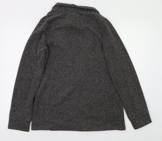 New Look Womens Grey Jacket Suit Jacket Size 10