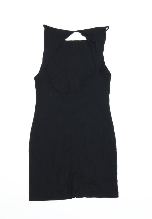 Silence + Noise Womens Black Bodycon Size M