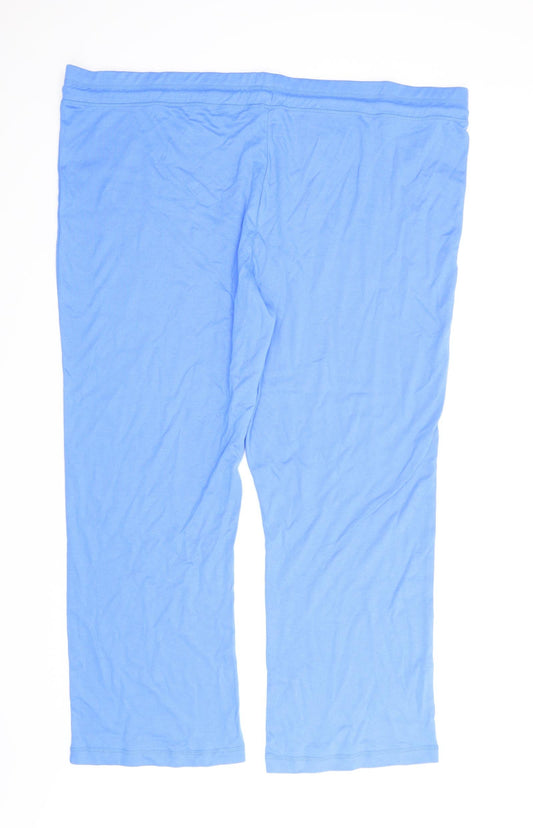 Being Casual Womens Blue Sweatpants Trousers Size 30 L27 in