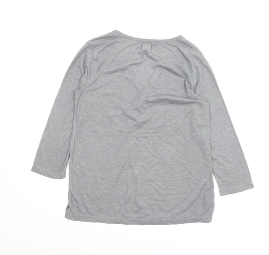 Gap Womens Grey Basic Blouse Size S