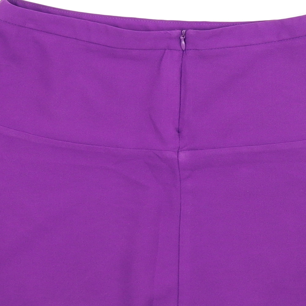 FOREVER 21 Womens Purple Mini Skirt Size S