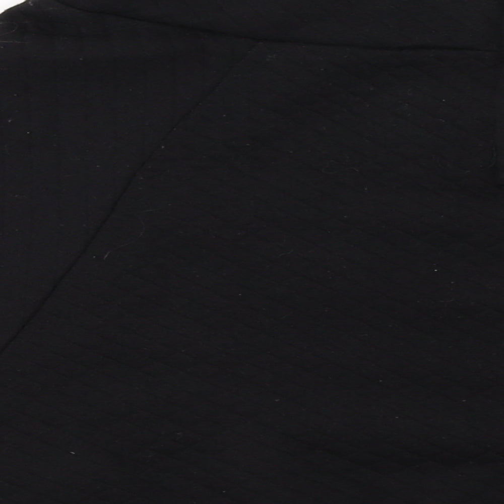 H&M Womens Black A-Line Skirt Size S