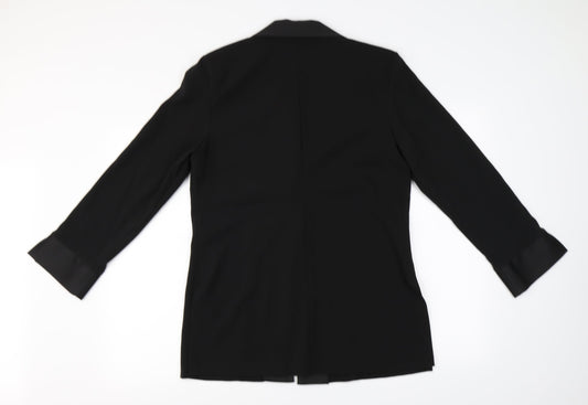 The Collection Womens Black Jacket Blazer Size 12
