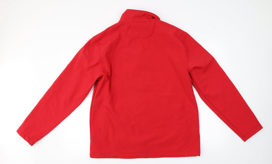 Uneek Mens Red Jacket Coat Size L