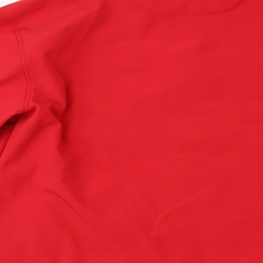 Uneek Mens Red Jacket Coat Size L