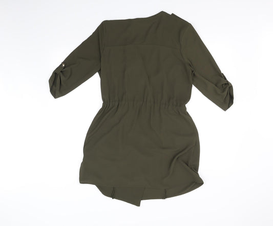 Atmosphere Womens Green Fit & Flare Size 6