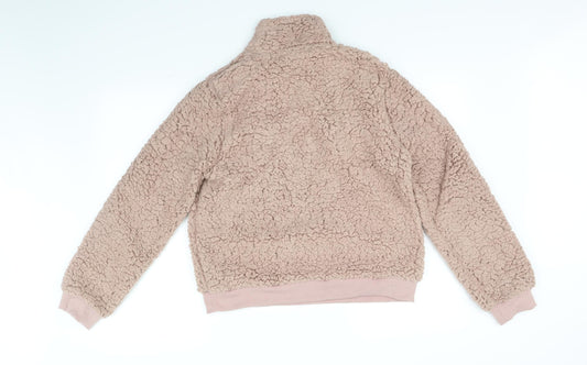 Brave Soul Womens Pink Pullover Jumper Size L