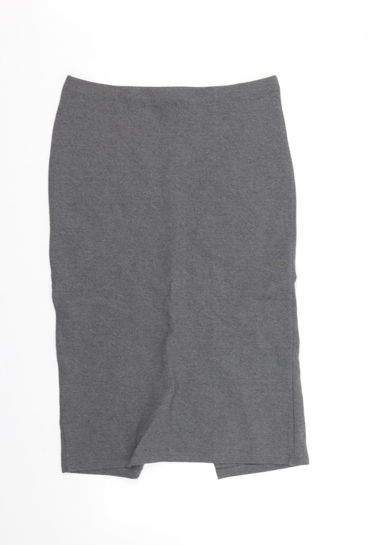 H&M Womens Grey Mini Skirt Size M