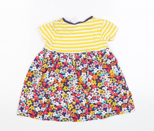 Mini Club Girls Multicoloured Floral Fit & Flare Size 6-9 Months
