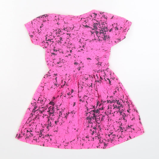 Nehir Girls Pink Fit & Flare Size 18-24 Months