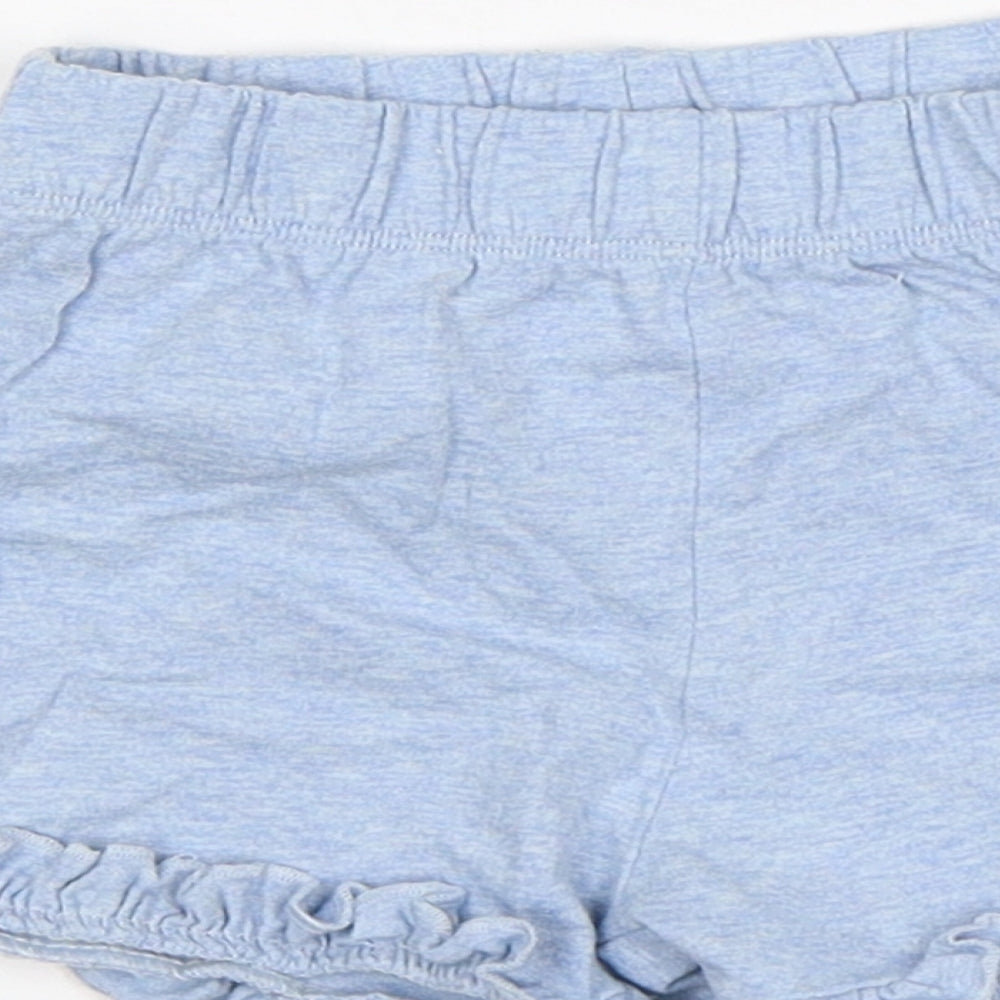George Baby Blue Cropped Trousers Size 6-9 Months - Shorts
