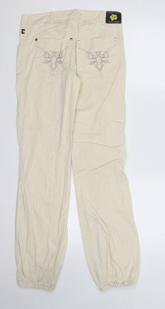 LP Womens Beige Trousers Size 28 in L32 in
