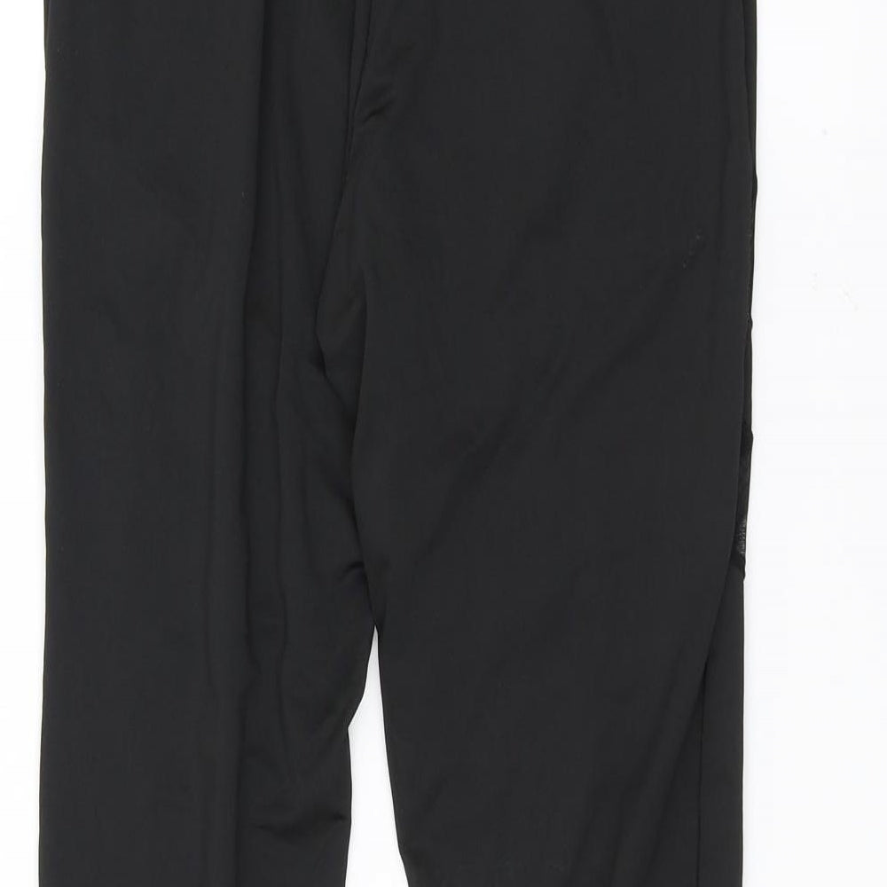 Tianxuan Womens Black Jogger Leggings Size M L24 in