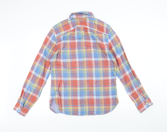 Gap Mens Orange Dress Shirt Size S