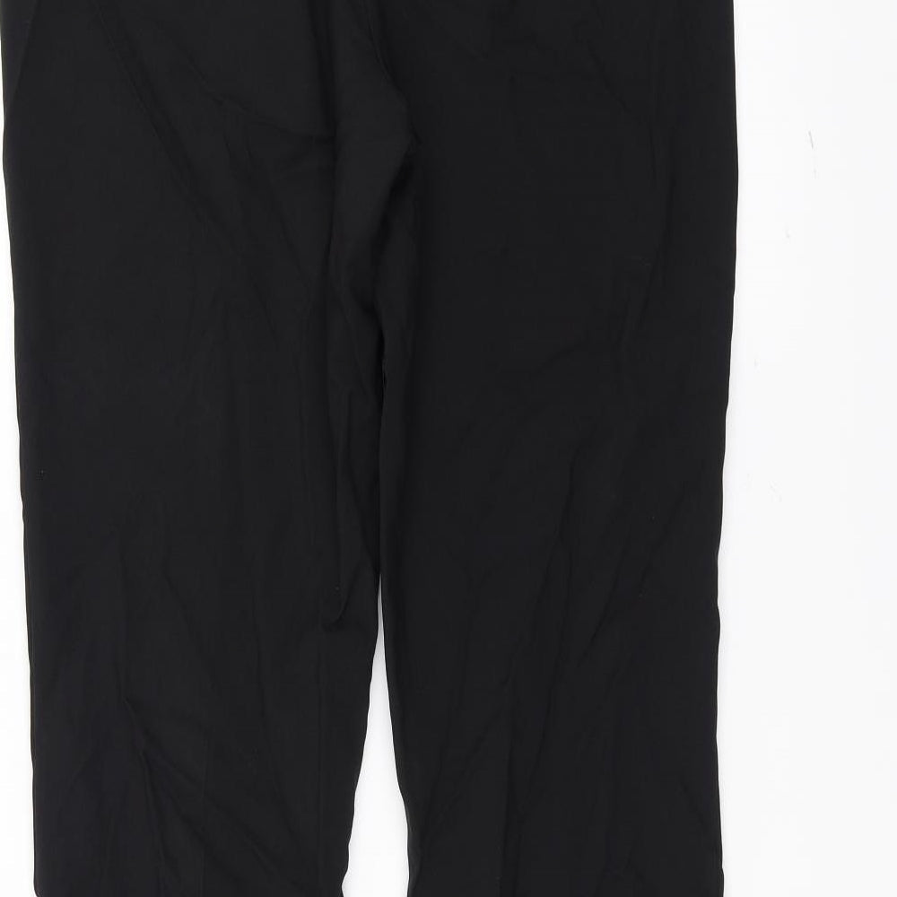 Dorothy Perkins Womens Black Trousers Size 14 L33 in