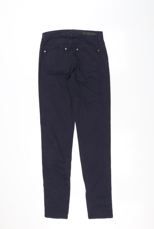 B Womens Blue Trousers Size 29 L30 in