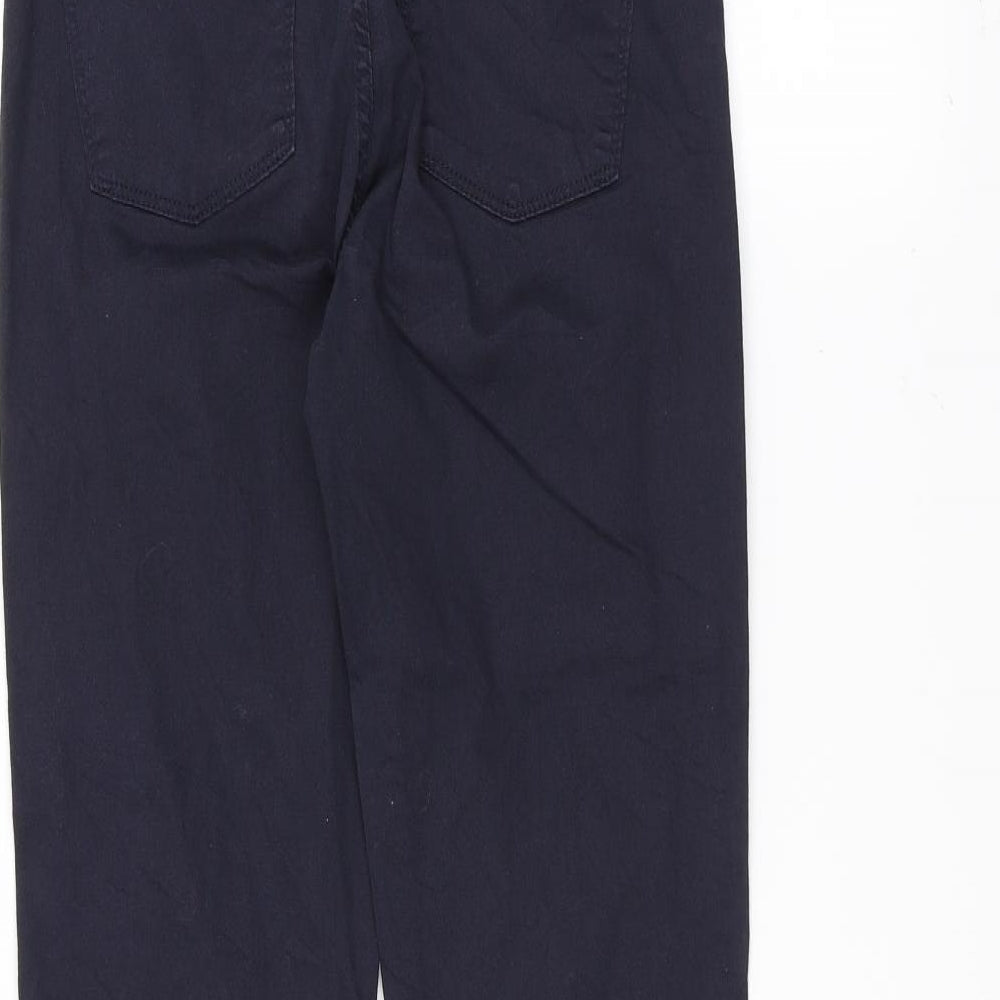 B Womens Blue Trousers Size 29 L30 in