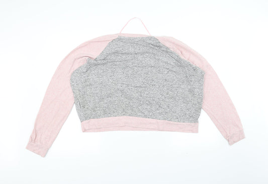love to lounge Womens Grey Pullover Jumper Size L