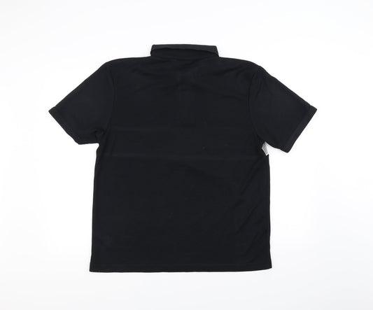Armando Mens Black Polo Size L