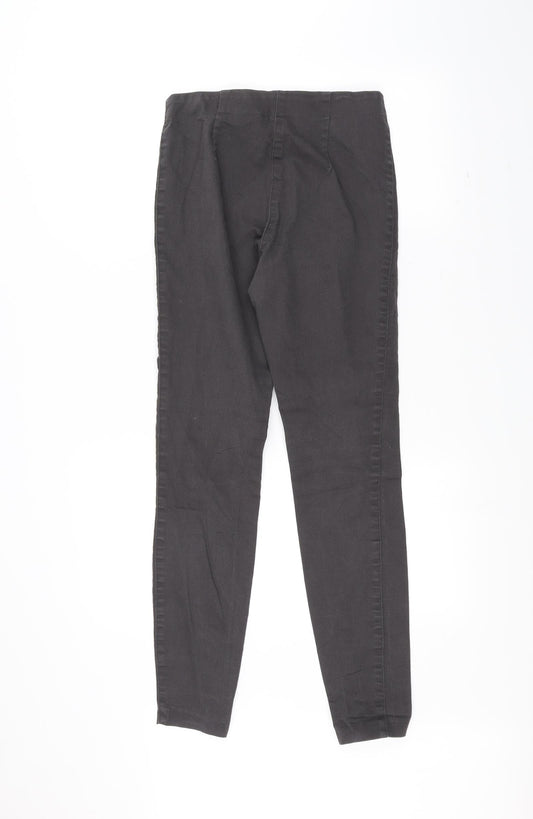 H&M Womens Black Skinny Jeans Size 6 L27 in