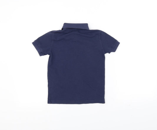 Preworn Boys Blue Basic Polo Size S