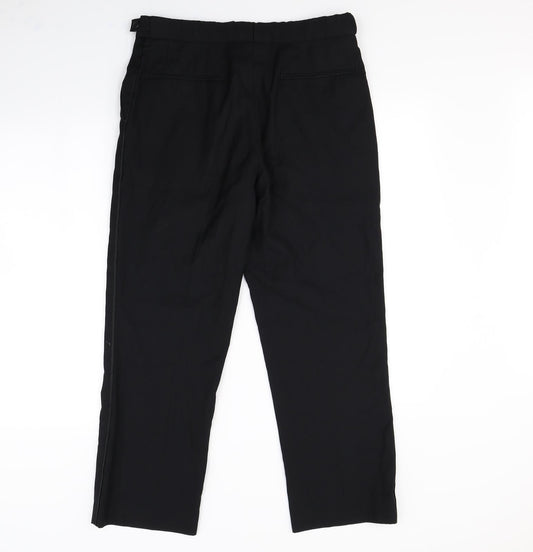 Preworn Womens Black Dress Pants Trousers Size 32 in L30 in