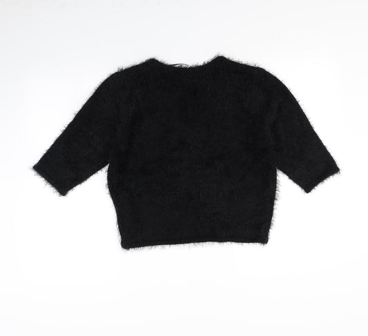 First Avenue Womens Black Cardigan Jumper Size L