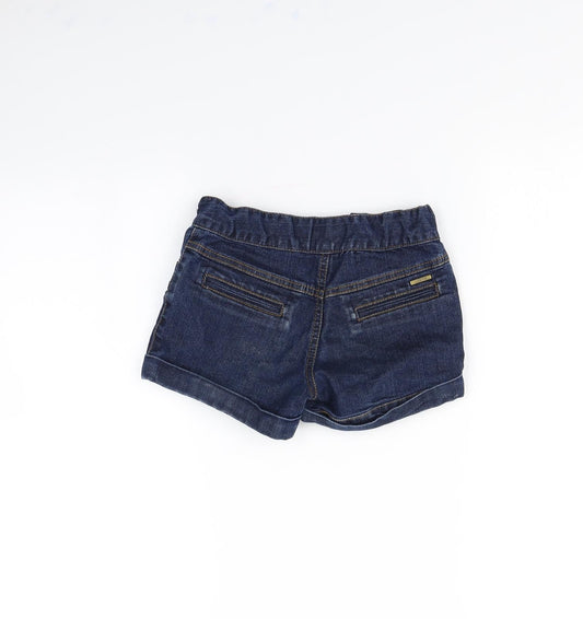 j jeans Girls Blue Cut-Off Shorts Size 6 Years