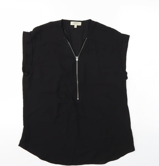 Papaya Womens Black Basic Tank Size 10