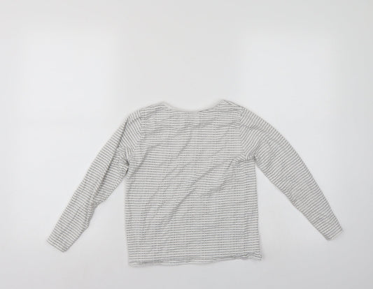 George Girls White Top Pyjama Top Size 8-9 Years