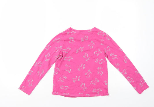 George Girls Pink Pullover Sweatshirt Size 8-9 Years