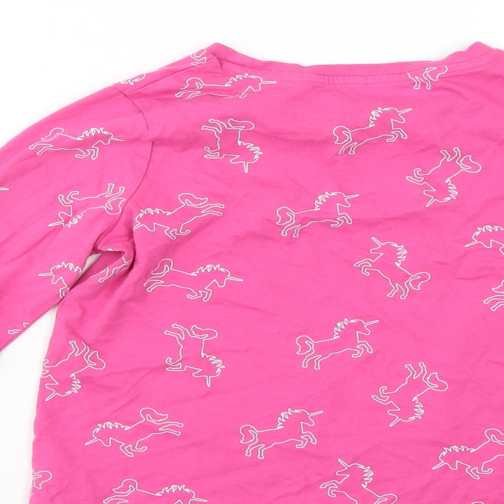 George Girls Pink Pullover Sweatshirt Size 8-9 Years