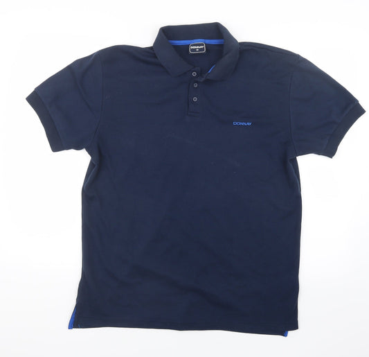 Donnay Mens Blue    Polo Size M