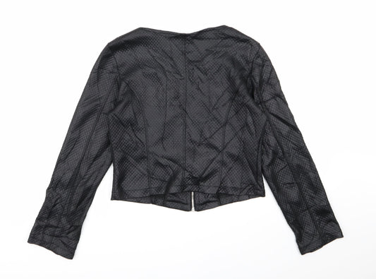 Preworn Womens Black Jacket Size L