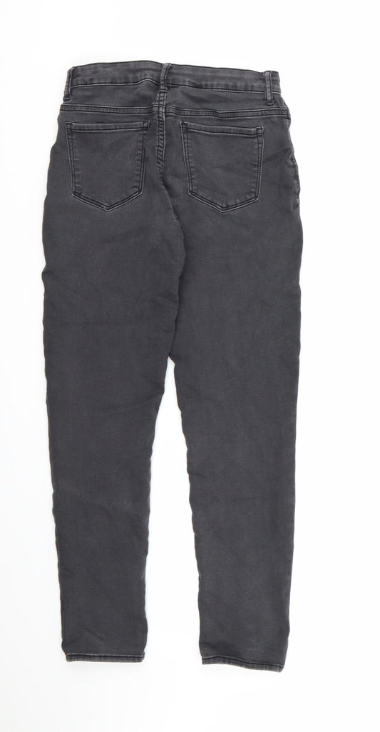 Gap Womens Grey Denim Skinny Jeans Size 14 L25 in