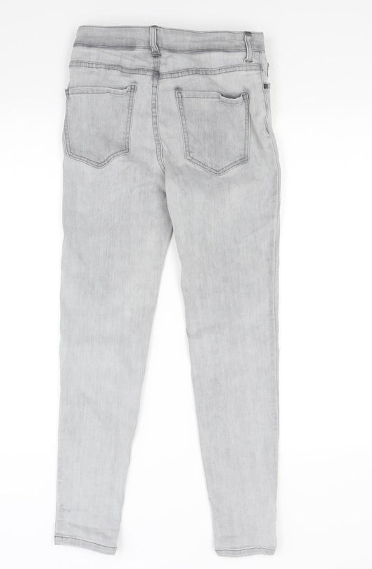 FOREVER 21 Womens Grey Denim Skinny Jeans Size 26 in L25 in